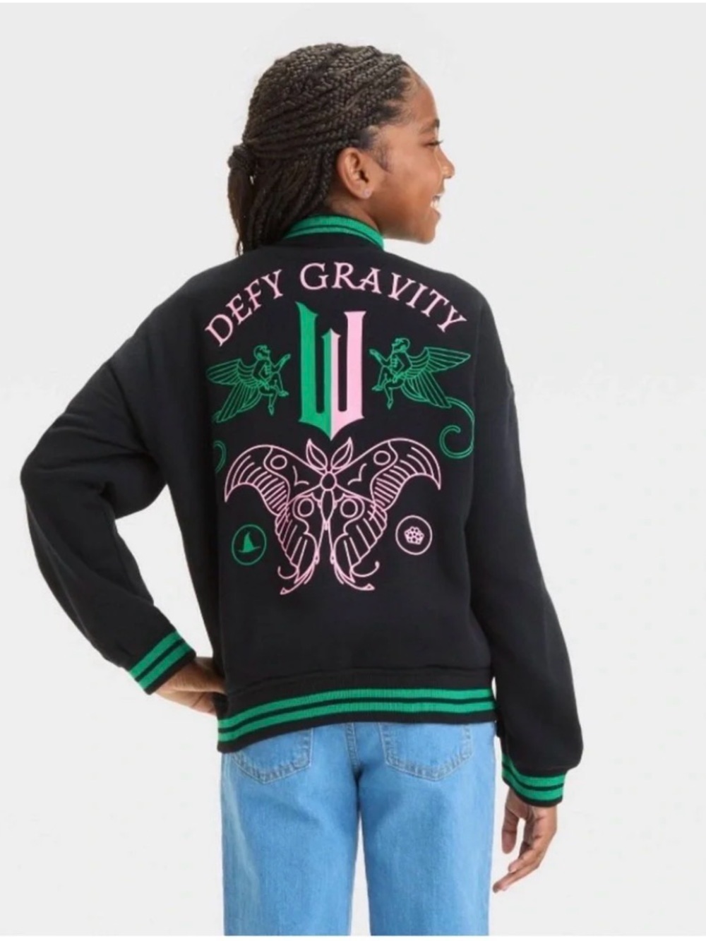 Kids’ Universal Wicked Varsity Bomber Jacket M 8
